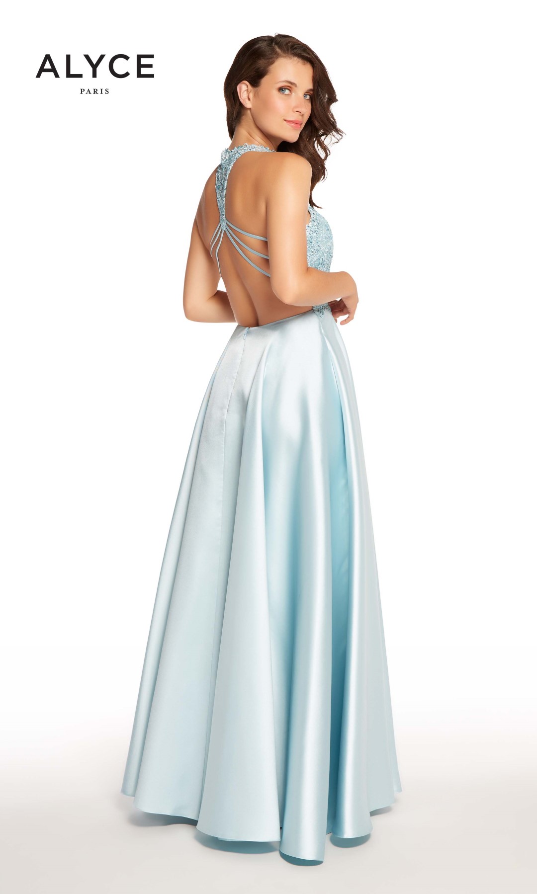 Alyce Paris 60060 Ice Blue Ball Gown ...