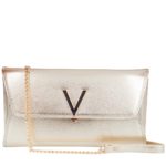 valentino flash oro clutch gold