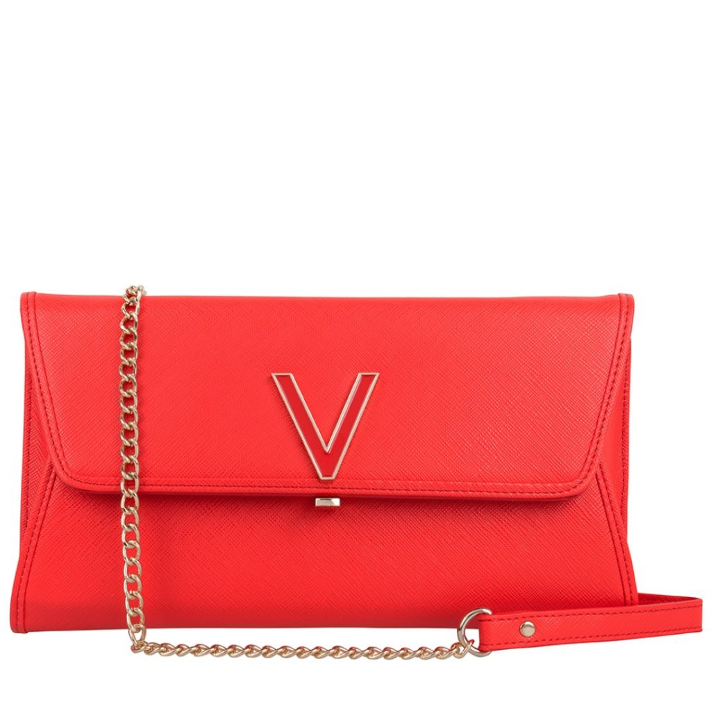VALENTINO FLASH ROSSO CLUTCH