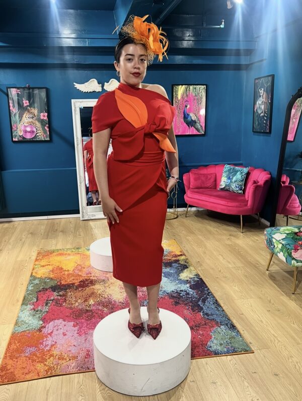 KEVAN JON PHOENIX KNEE RED ORANGE